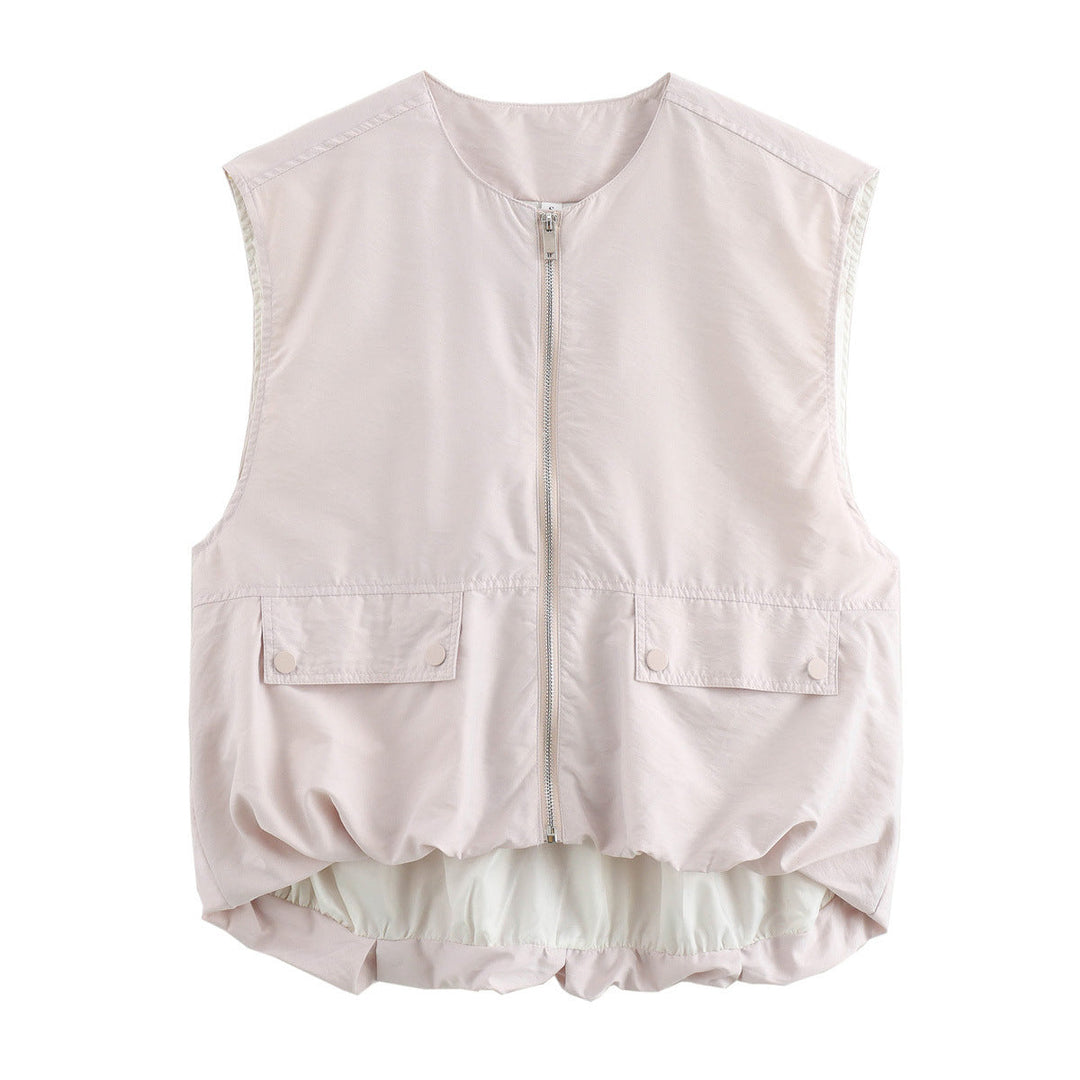 W&W Mode | Lockere Freizeit Cardigan Weste Tank Top