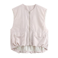 WWMODE | Lockere Freizeit Cardigan Weste Tank Top