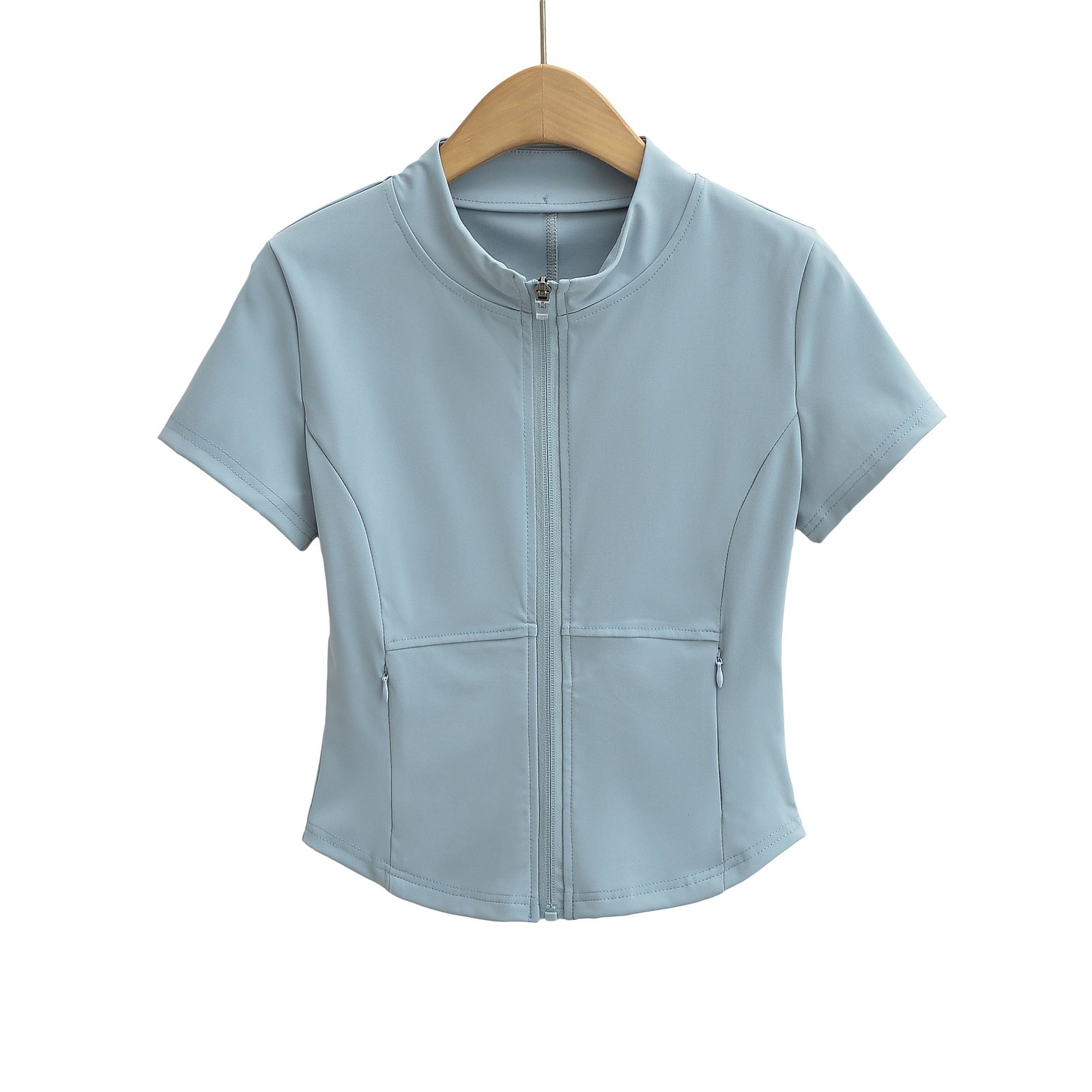 Damen Sportliche Kurzjacke mit praktischem Reißverschluss und Seitentaschen WW