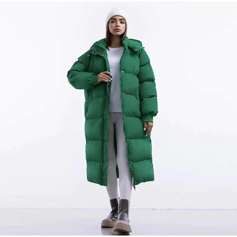 W&W Mode | Faltenmantel mit Kapuze - Stilvolle Winterkleidung