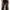 Damen elegante Spitzenhose mit hohem Bund und weit geschnittenem Bein WW