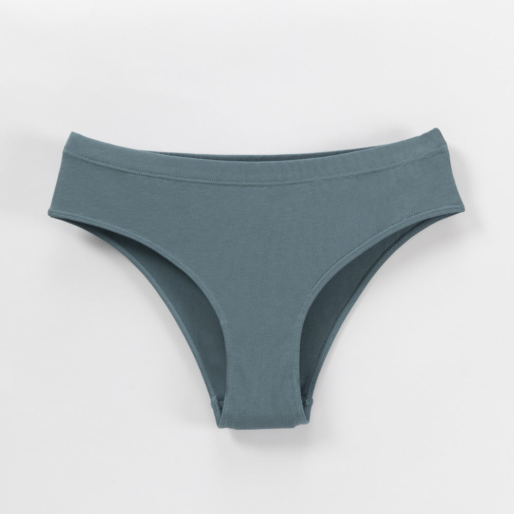 Frau Minimalistische Hohe Taillen Slips WW