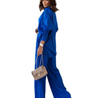 Damen lässiges Hemd mit weitem Schnitt und elegantem Stoff WW
