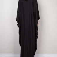 Damen elegantes Maxi-Kleid mit weitem Schnitt WW