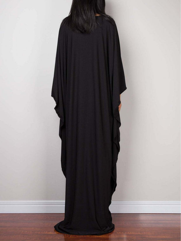 Damen elegantes Maxi-Kleid mit weitem Schnitt WW