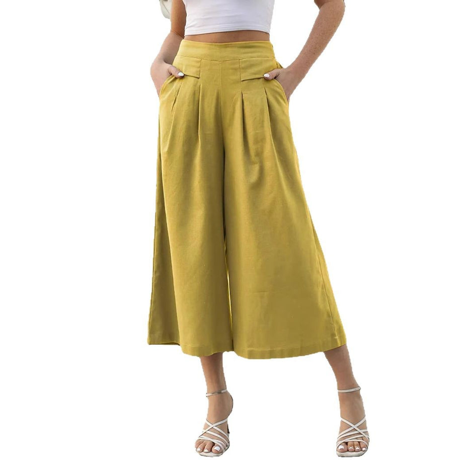Damen Weite Culotte mit elegantem Schnitt WW