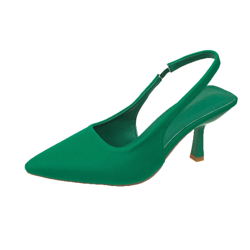 Damen Slingback-Pumps mit schmaler Spitze und leichter Absatzhöhe WW