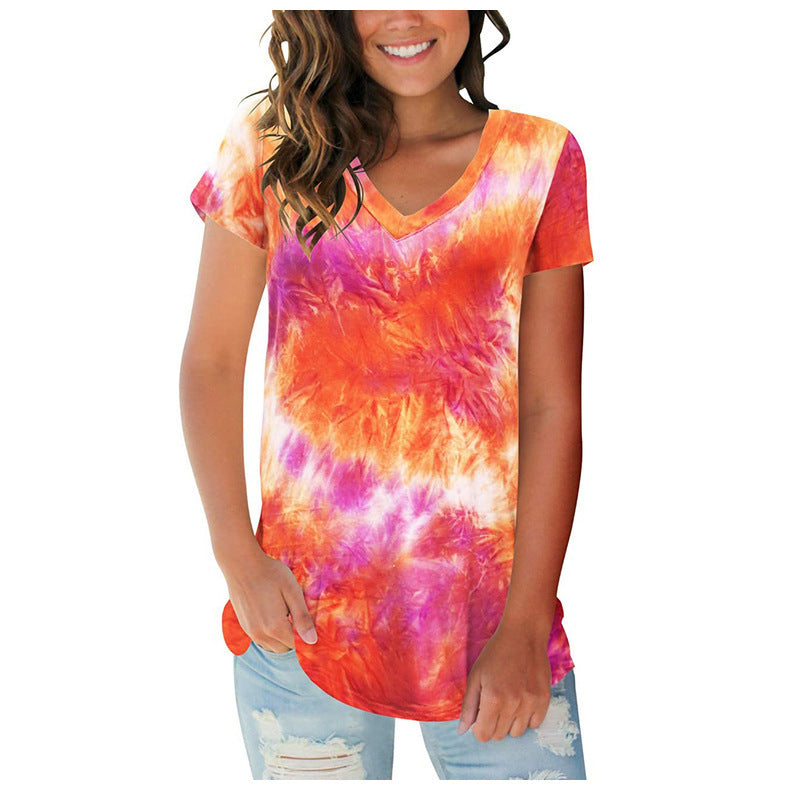 WW | Batik Kurzarm-T-Shirt