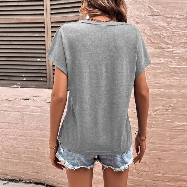 Damen Casual Oversized T-Shirt W&W