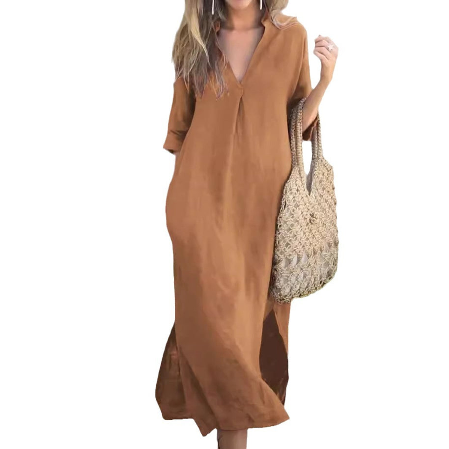 Damen Maxikleid