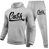 Damen Sportliches Hoodie und Jogginghose Set mit auffälligem Schriftzug WW
