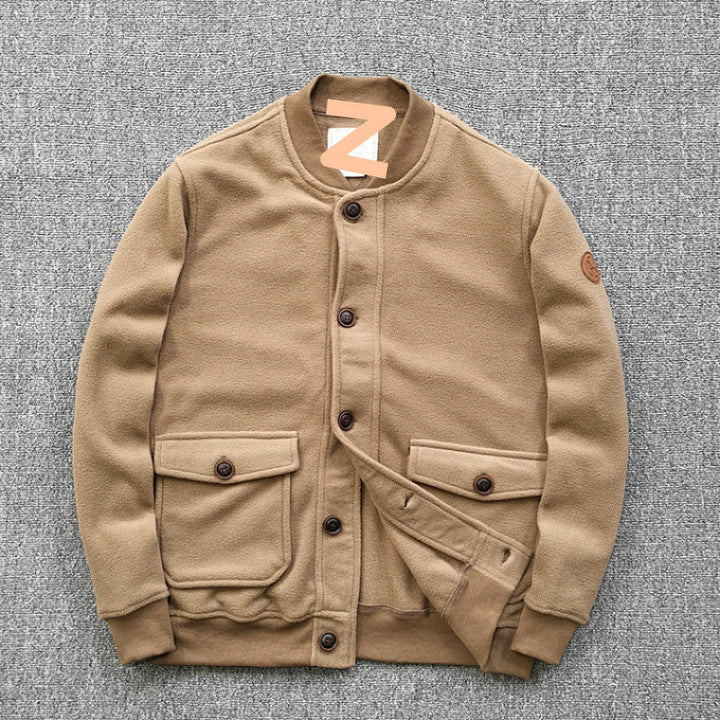 W&W Mode - Modische Jacke Mit Stehkragen