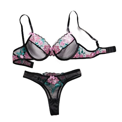 WW-Unterwäsche Zweiteiler mit Kontrastfarben