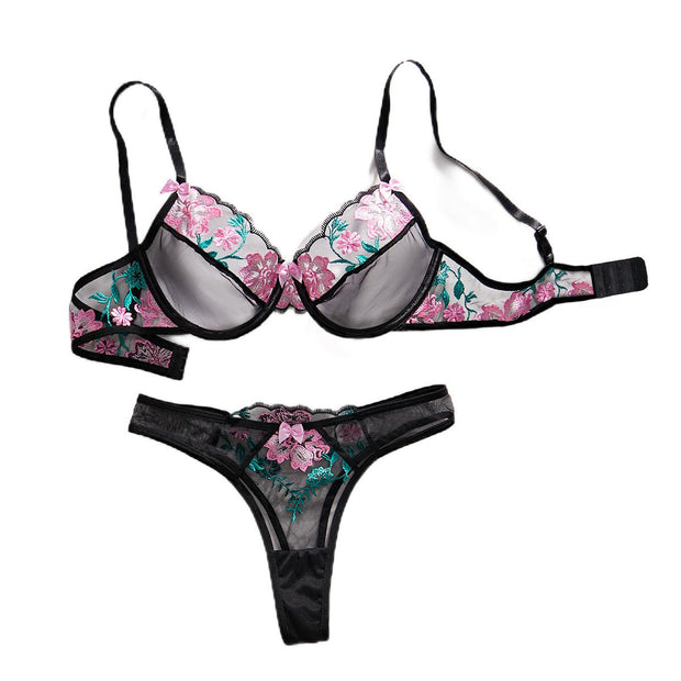 WW-Unterwäsche Zweiteiler mit Kontrastfarben