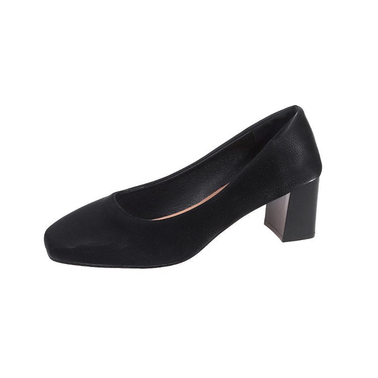 Damen Bequeme Blockabsatzpumps W&W Mode