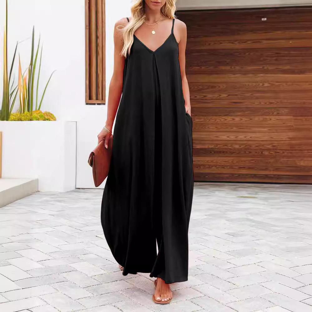Damen luftiges Maxikleid