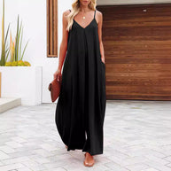 Damen luftiges Maxikleid