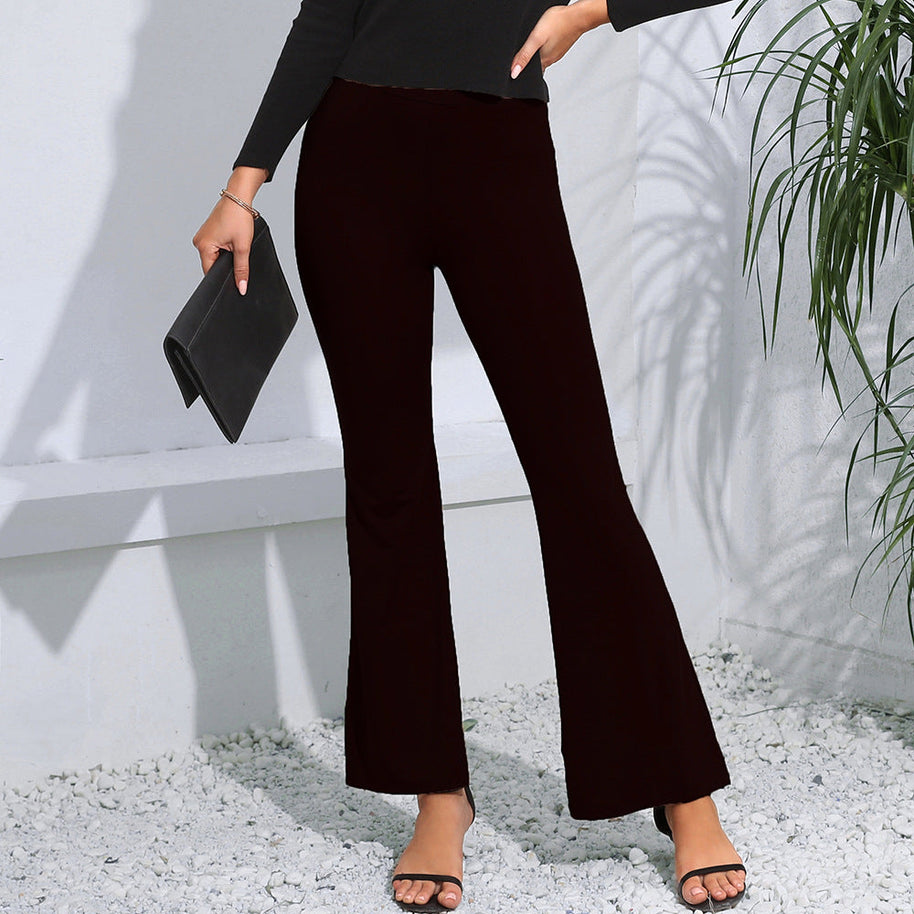 WW | Damen Flared Ankle Enganliegende Hose