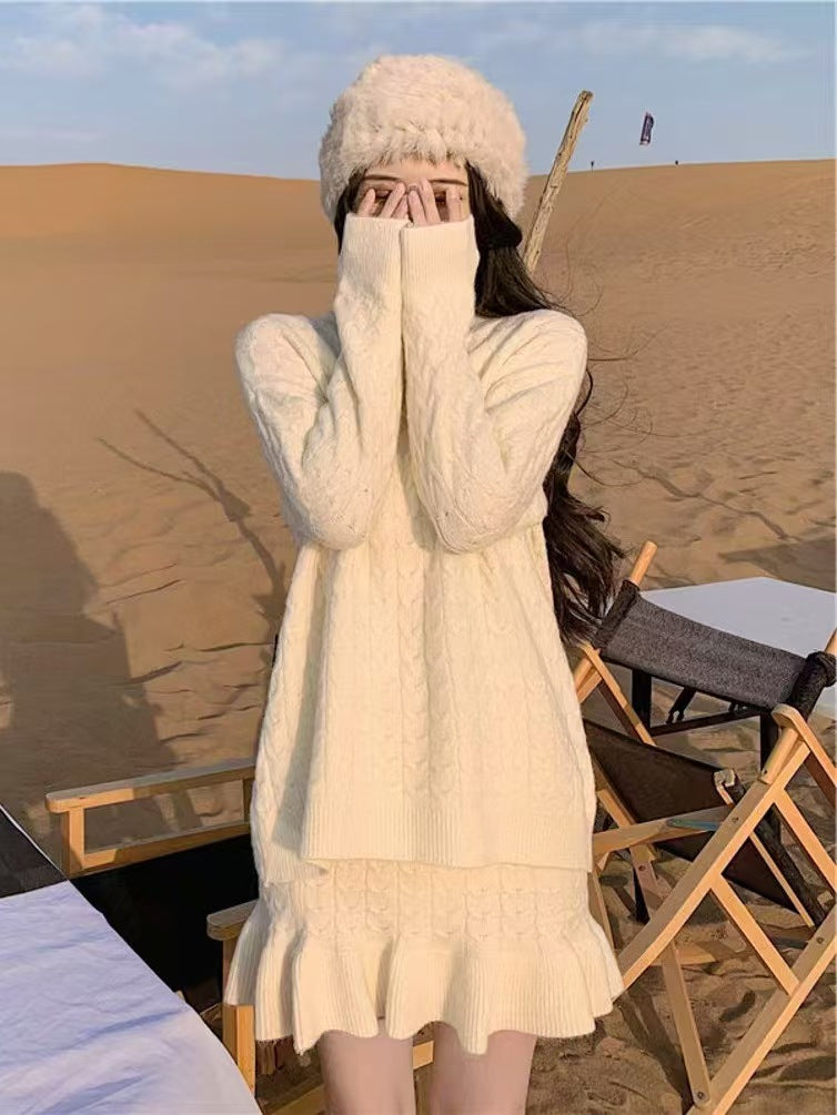 Damen Strickjacke mit dekorativem Zopfmuster und Knopfdetails WW