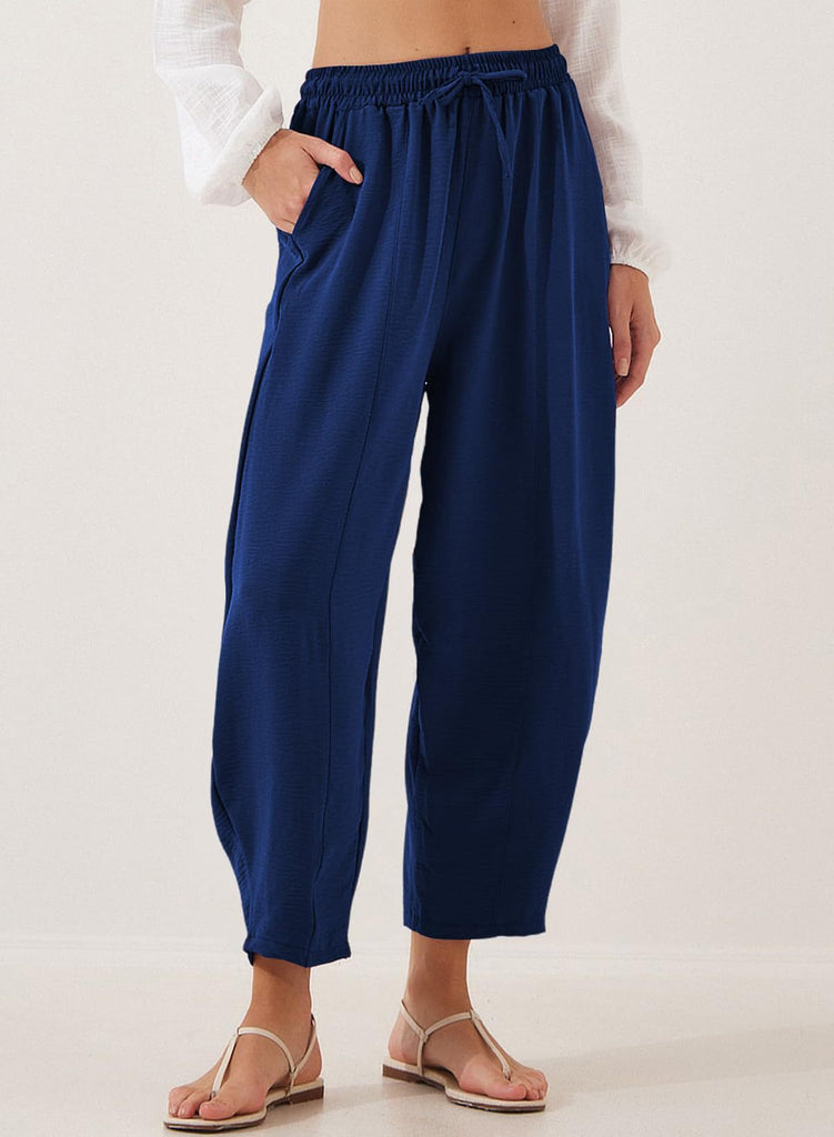 Damen bequeme und luftige Relaxhose WW