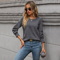 Damen Sweatshirt mit strukturiertem Design und lässigem Schnitt WW