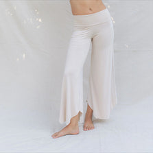 Damen Weite Jersey-Hose mit seitlichen Taschen und elastischem Bund WW