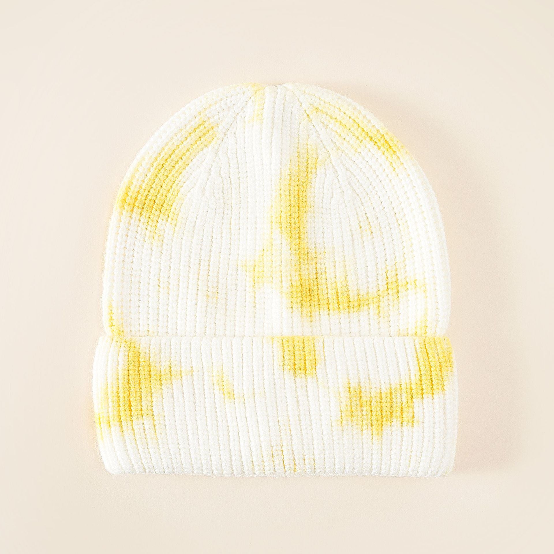 Damen Beanie-Mütze mit modernem Batikdesign und komfortabler Passform WW