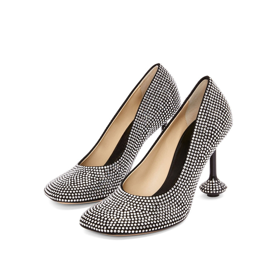 Damen Strass-besetzte High-Heel-Pumps WW