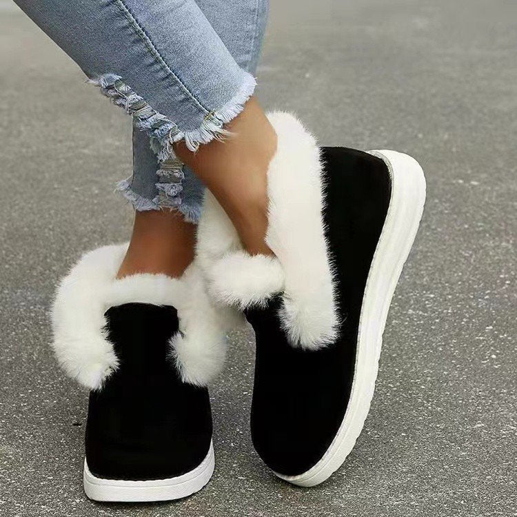 Damen Bequeme Wohn-Sneaker mit weichem Futter und rutschfester Sohle WW