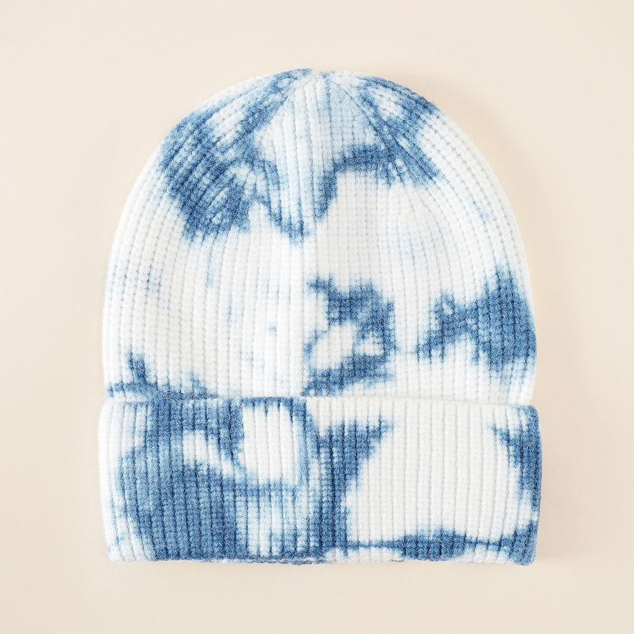 Damen Beanie-Mütze mit modernem Batikdesign und komfortabler Passform WW