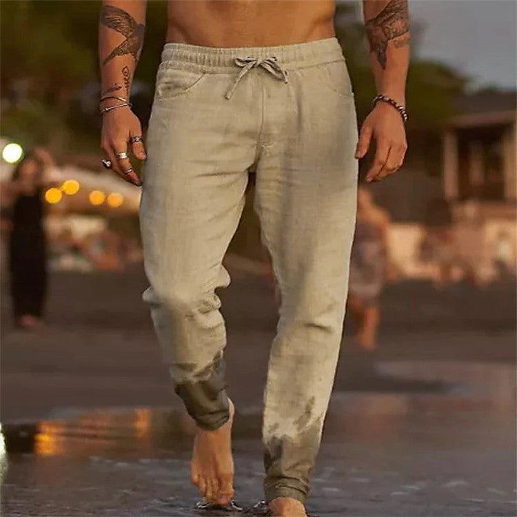 WW | Lässige Leinenhose Für Herren
