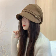 WW | Damen Newsboy Cabbie Beret Mütze