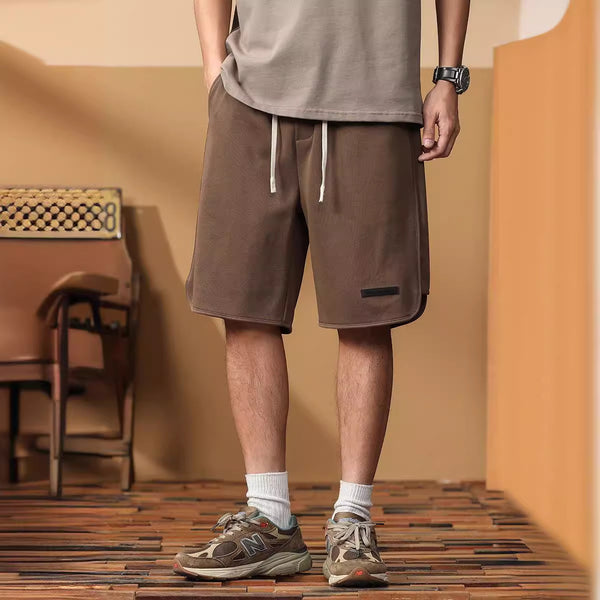 Herren Freizeitshorts aus leichtem, atmungsaktivem Material mit elastischem Bund WW