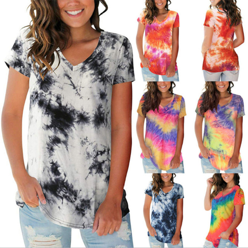 WW | Batik Kurzarm-T-Shirt