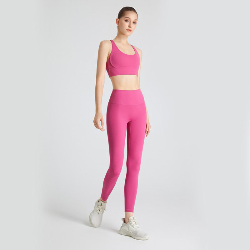 Damen Sport-BH und Leggings Set WW