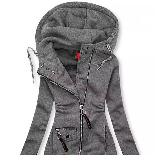 W&W Mode | Lässiger Slim Fit Sweatshirt mit Kapuzenpullover