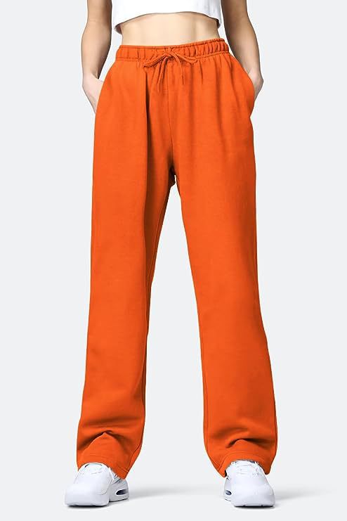 Damen Bequeme Freizeithose mit elastischem Bund und seitlichen Taschen WW