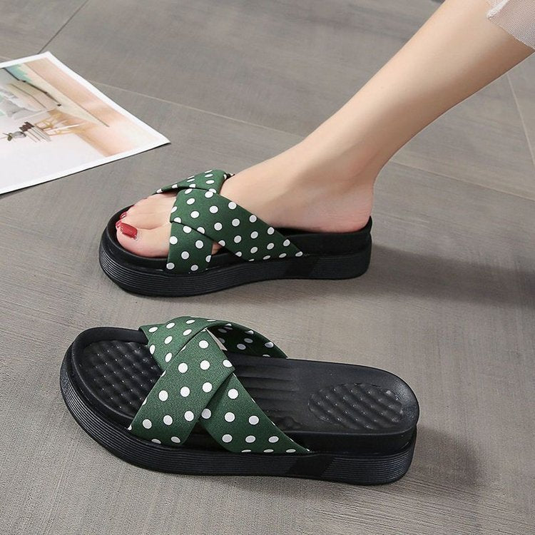 Damen Plateau-Sandalen mit modischem Riemen-Design und trendiger Polsterung WW