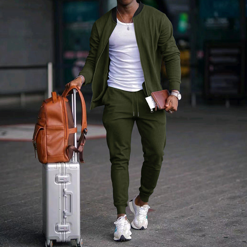 Herren stylische Sweatjacke und Jogginghose WW