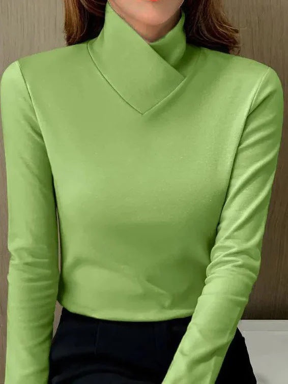 WW | Elegante Bluse mit Stehkragen