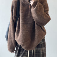 WW Soft Touch Halzip-Pullover mit Stehkragen