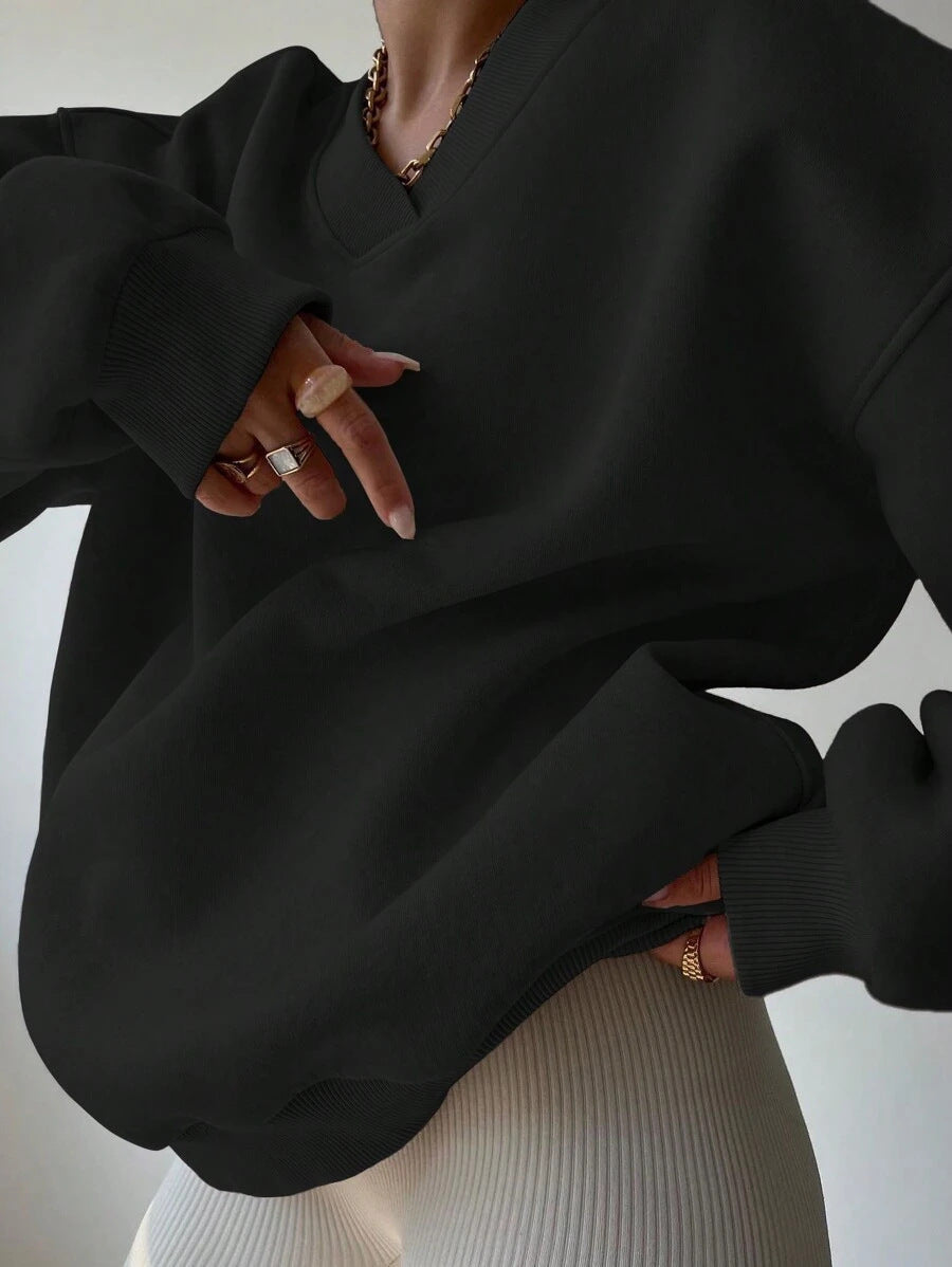 W&W Mode | Lässiges Langarm-Sweatshirt