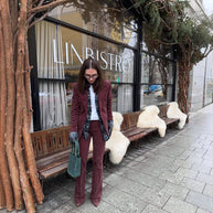 Damen raffinierte Lederhandschuhe WW