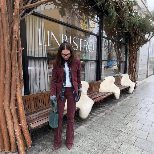 Damen raffinierte Lederhandschuhe WW