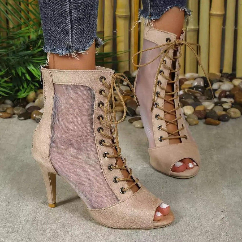 WW | Hooggehakte sandalen met stiletto hiel