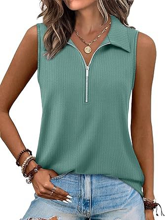 Damen Poloshirt mit Zipper WW