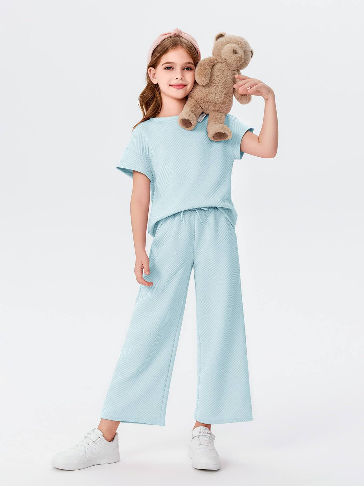 Damen sommerliches Freizeit-Set aus leichter, atmungsaktiver Baumwolle WW