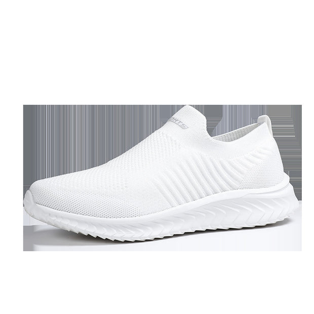 Herren Slip-On Leichte Strick Sneakers WW