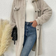 Damen Strickjacke mit soften Texturen und praktischen Taschen WW