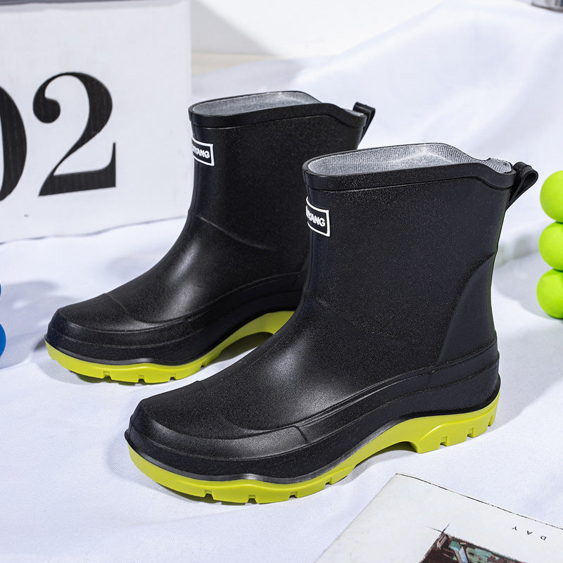 Damen wasserdichte Gummistiefel für alle Wetterbedingungen WW